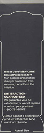 Buy now Dove Men+Care Deodorant, 96H Clinical Protection Antiperspirant, Clean Comfort 4-Pack â€“ Prescription Strength Wetness Protection with Â¼ Moisturizers, 1.7 Oz Ea at indiglob india