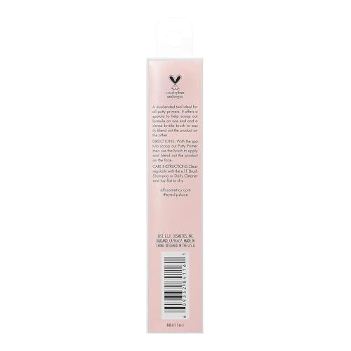 Buy now e.l.f. Putty Primer Brush & Applicator, Dual-Ended Makeup Tool For Applying e.l.f. Putty Products, Made With Synthetic Bristles, Vegan & Cruelty-Free at indiglob india