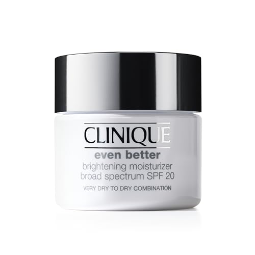 Buy now Clinique Even Better Brightening Daily Oil Free Moisturizer SPF 20 For Very Dry to Dry Combination Skin Types | Hydrating + Dark Spot Reducing, 1.7 Fl Oz at indiglob india