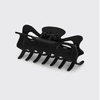Buy now Kitsch Medium Claw Clips for Women - Strong Hold & Stylish Glossy Puffy Design Hair Accessories | Half-Up or Full Updos | Ideal Gifts for Women - 2pc Set, Black & Tort at indiglob india