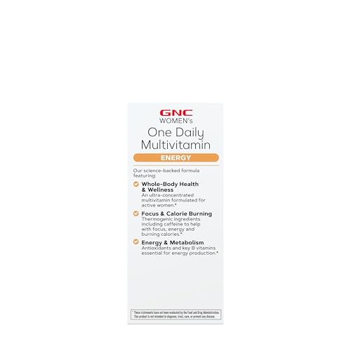 Buy now GNC Women's | Women's Multi Energy & Metabolism | 1 Daily at indiglob india