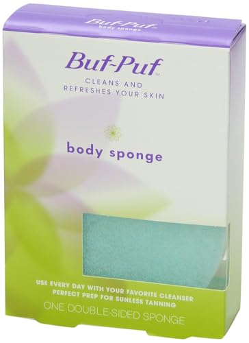 Buy now Buf-Puf Body Sponge, Bath Sponge, Dermatologist Developed, Cleanses Skin of Dirt, and Excess Oil, Reusable, Exfoliating, 5 Count at indiglob india
