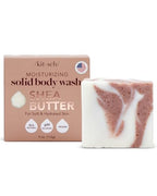 Buy now Kitsch Shea Butter Exfoliating Body Wash Bar â€“ Moisturizing Bar Soap & Gentle Soap Bar with Plant-Based Exfoliants â€“ Hydrates, Softens & Soothes Skin â€“ Paraben, Silicone & Sulfate-Free - 4 oz at indiglob india