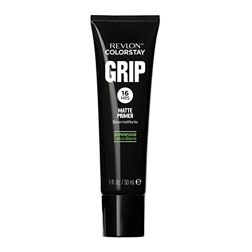 Buy now Revlon ColorStay Grip Primer, Mattifying, Blurring & Oil Absorbing Face Makeup, Absorbs Sebum, Blurs Imperfections and Reduces Pore Appearance, 1 Fl Oz at indiglob india