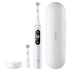 Buy now Oral-B iO Deep Clean + Protect Rechargeable Electric Toothbrush, White, iO Series 7, 2 Replacement Brush Heads, Charging Travel Case at indiglob india