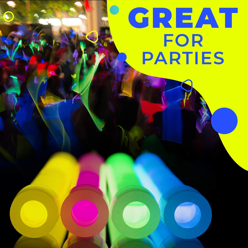 Ultra Bright Glow Sticks, specially curated by Curat Cart, perfect for parties and vibrant celebrations. Brighten your events!