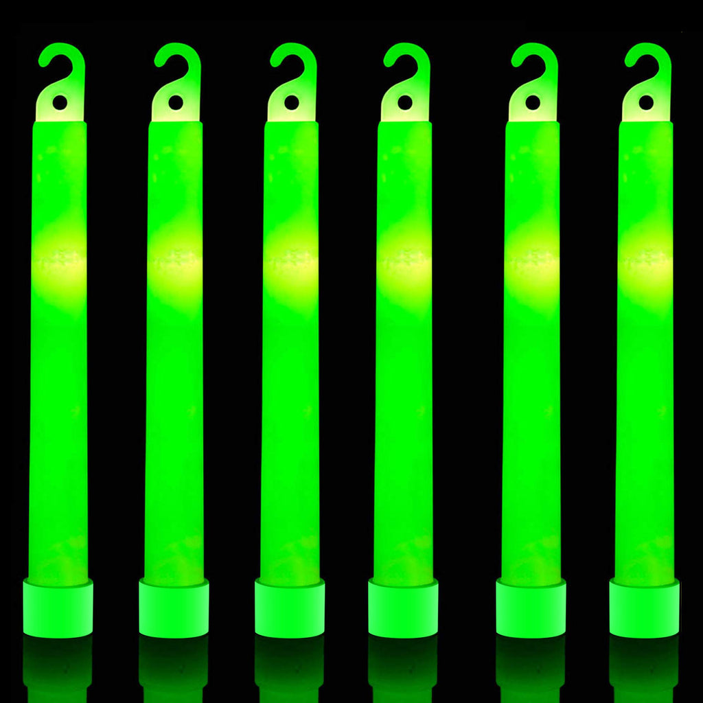 Ultra Bright Green Halloween Glowsticks, premium import for festive celebrations, available at Curat Cart.