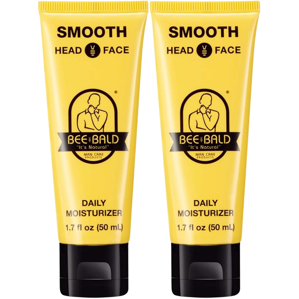 Bee Bald SMOOTH+ Head & Face Sunscreen SPF 30, Scalp Moisturizer, 1.7 fl oz | Hydrates, Shields, and Moisturizes Skin. Blocks Harmful UVA/UVB Sun Rays with SPF 30 on Head or Face. Perfect Daily Defense.