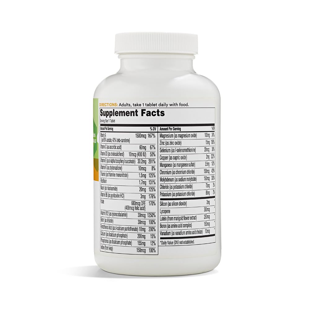Whole Foods Mature Adult Multi offers essential nutrients for adults. 100% Authentic, available at Curat Cart in India.