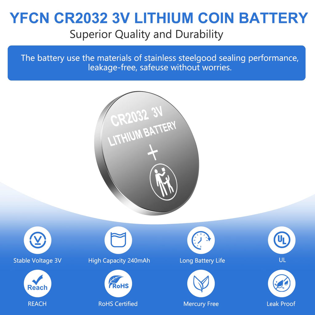 High-quality CR2032 3V lithium coin battery showcased, featuring official packaging from Curat Cart, ensuring durability and performance.