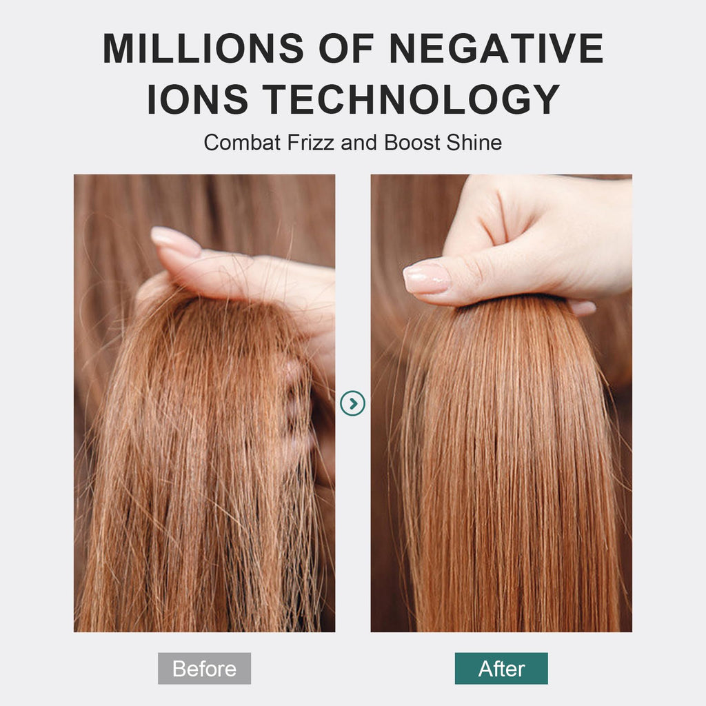 Transform your hair with our 4-in-1 Travel Dual Voltage Hair Dryer. Millions of negative ions combat frizz and enhance shine.