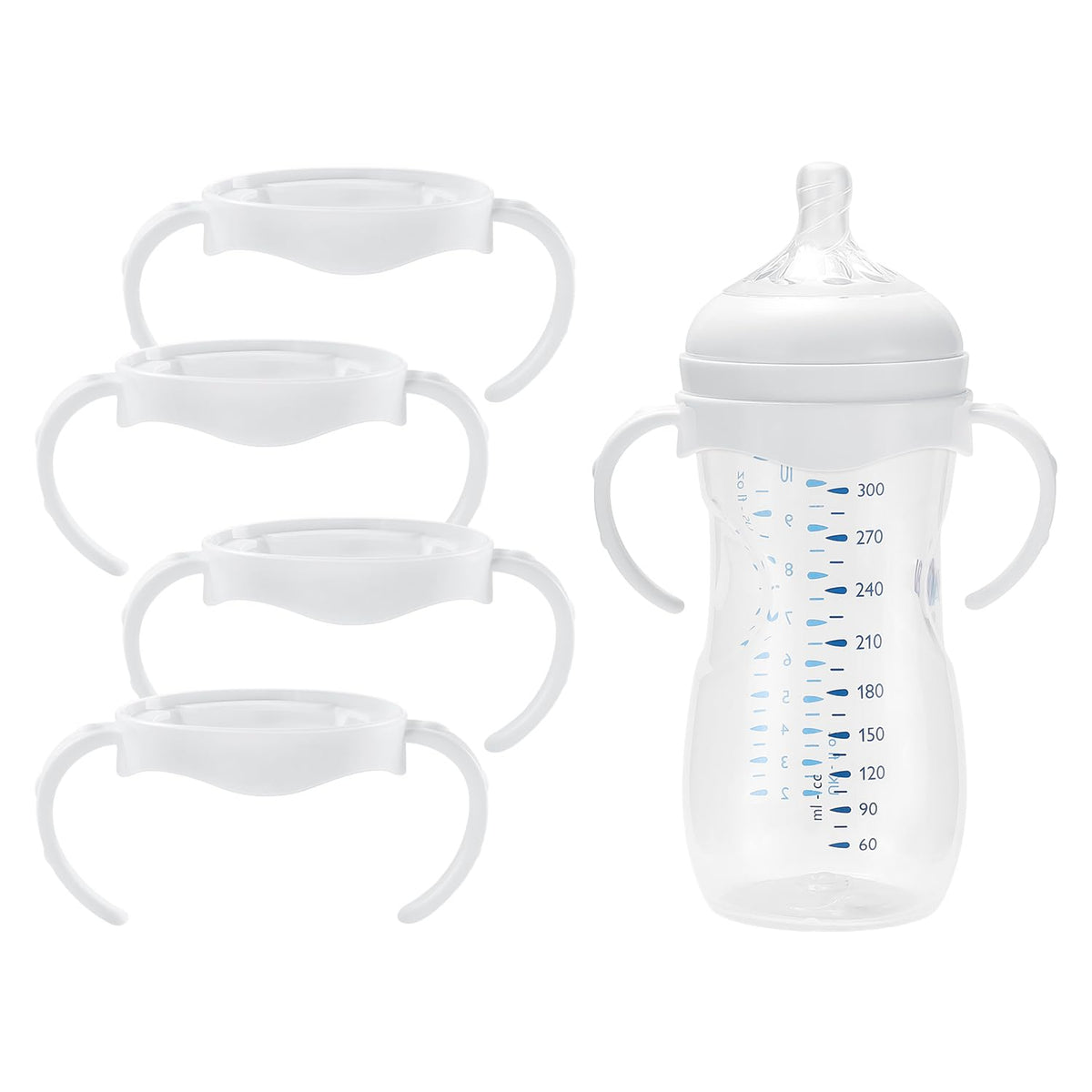 Premium imported Philips Avent Baby Bottle Handles enhance grip and comfort for your little one. Available at Curat Cart.