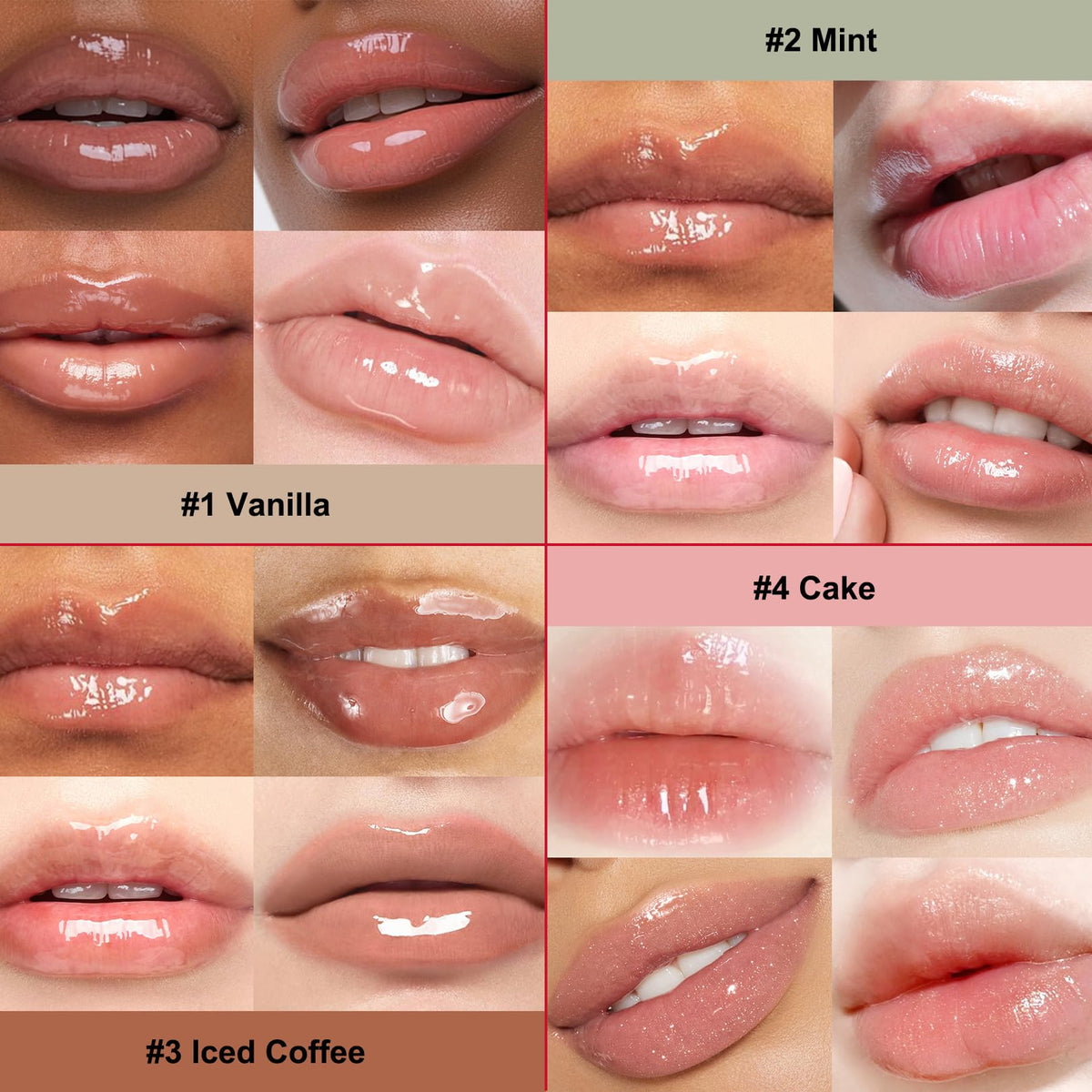 Discover Lip Glossy Butter Nourishing Balm in four delicious shades, perfect for daily use. Available at Curat Cart.
