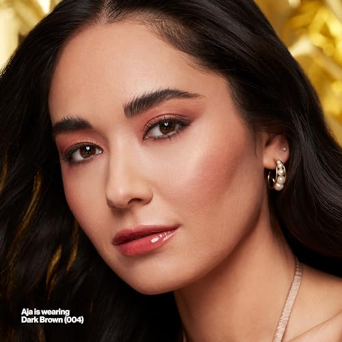 Buy now Revlon ColorStay Brow Fantasy, All In One Eyebrow Powder Pencil with Shaping Clear Gel, Gel Infused with Panthenol, Smudge-proof, 16HR Visibly Full Brows, 004 Dark Brown at indiglob india