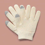 Buy now Kitsch Moisturizing Gloves Overnight for Dry Hands Treatment, for Women & Men | Soft Hydrating & Infused Gel Spa Gloves for Kids, One Size Fits Most, Washable & Reusable Pair at indiglob india