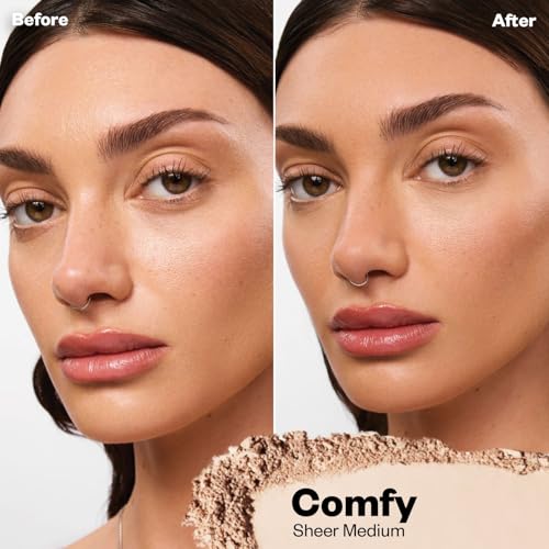 Buy now Kosas Cloud Set Face Setting Powder - Smoothing Shine Control, Soft, Sheer Translucent Makeup Finish, Portable & Long-Lasting Loose Pressed Baking Powder - Comfy (Sheer Medium) at indiglob india
