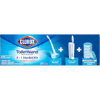 Buy now CLOROX ToiletWand Toilet Bowl Cleaner- Toilet Brush, Storage Caddy and 16 Disinfecting Refill Heads at indiglob india