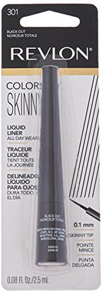 Buy now Revlon Skinny Liquid Eyeliner, ColorStay Eye Makeup, Waterproof, Smudge-proof, Longwearing with Ultra-Fine Tip, Black Out, 0.08 oz at indiglob india
