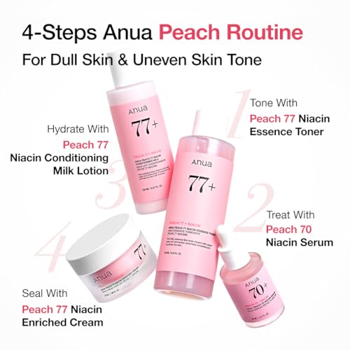 Buy now Anua Peach 70 Niacinamide Serum 30ml / brightening hydrating face serum/daily clean beauty (1.01 fl. oz.) at indiglob india