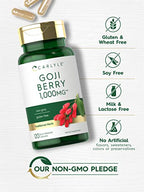 Buy now Carlyle Goji Berry | 120 Capsules | Concentrated Extract from Wolfberry Plant | Non-GMO, Gluten Free at indiglob india