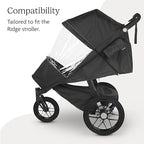Buy now UPPAbaby Performance Rain Shield for Ridge/Waterproof and Windproof Coverage/Ventilated Design/Quick Attachment/Easy Access to Child at indiglob india