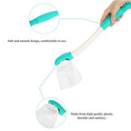 Buy now Bottom Bum Wiper, 15.7" Long Handle Toilet Aids Tools, Reach Comfort Bottom Wiper Holder Toilet Paper Tissue Grip Self Wipe Aid Helper Pre-Moistened Wipes at indiglob india