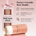 Buy now Kitsch Hair Wax Stick for Women & Men - Anti-Frizz and Fly Away Hair Tamer, No Residue Hair Finishing Stick | All Day Hold Styling Product - 2.7 oz at indiglob india