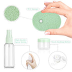 Buy now Face Mask Mixing Bowl Set, Anezus 11 Pcs DIY Facemask Mixing Tool Kit with Facial Mask Bowl Stick Spatula Silicone Brush Spray Bottle Puff Soaking Bottle Gauges at indiglob india