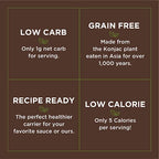Buy now Miracle Noodle Fettuccine Konjac Shirataki Noodles - Plant Based, Keto, Vegan, Gluten & Soy Free, Low in Carbs & Calories, Non-GMO, Paleo - 7 Oz, 6-Pack at indiglob india