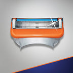 Buy now Gillette Fusion5 Men's Razor Blades, 12 Blade Refills at indiglob india