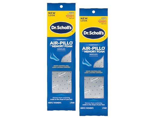Buy now Dr. Scholls Air-Pillo Double Insoles Unisex (2 Pack) at indiglob india