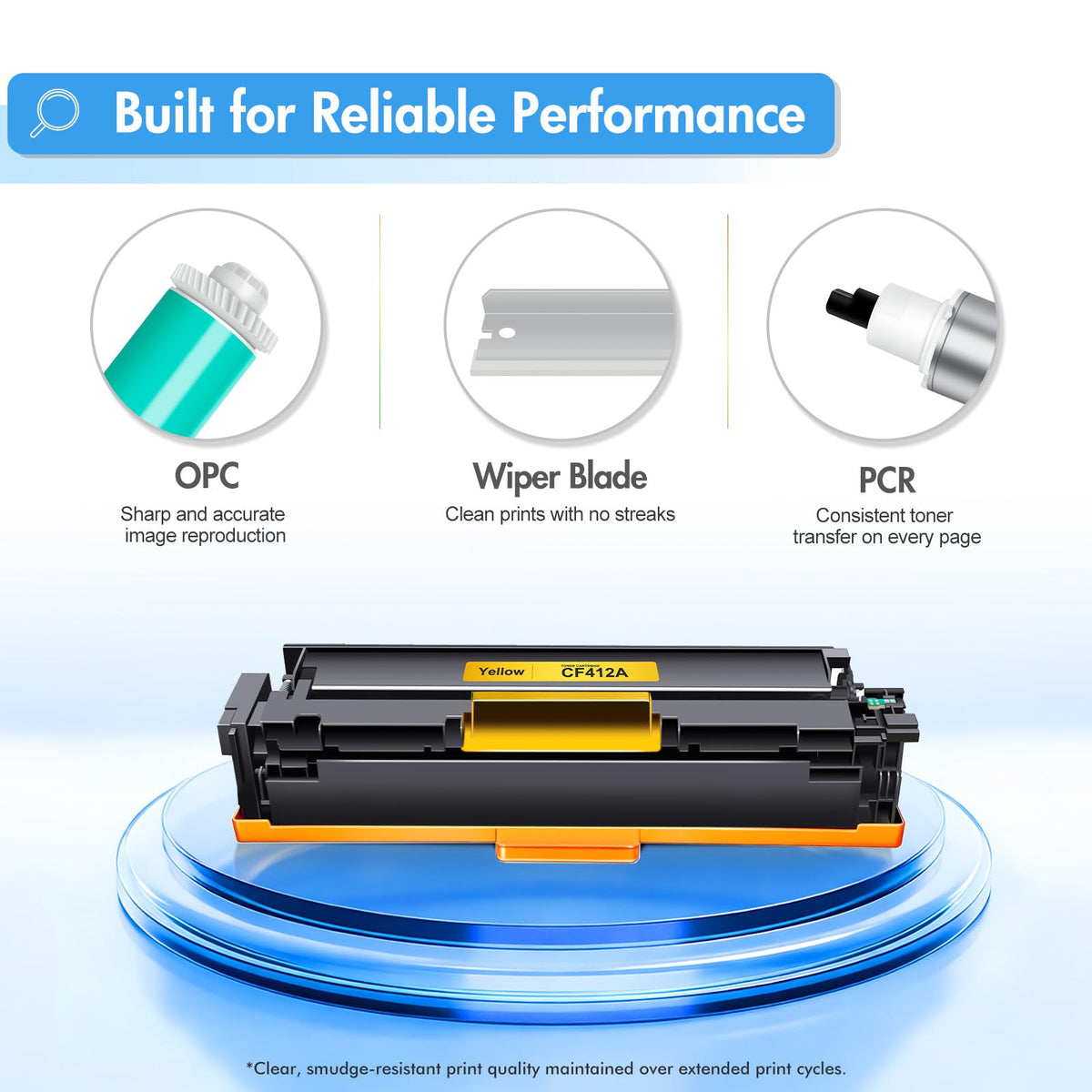 Premium imported HP Toner Cartridge 410A 4 Pack offers reliable performance for sharp image reproduction. Available at Curat Cart.