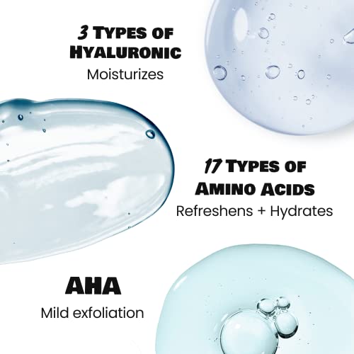 Buy now DEWYTREE Pick and Quick Refreshing Aqua Mask 30 Sheets | Moisturizing Sheet Masks for Face w/Hyaluronic Acid | Gentle Korean Sheet Mask Skin Care w/Amino Acids | Hydrating Face Mask Sheets at indiglob india