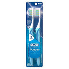Buy now Oral-B Pulsar Vibrating Bristles Toothbrush, 4 Count - Medium (Colors May Vary) at indiglob india