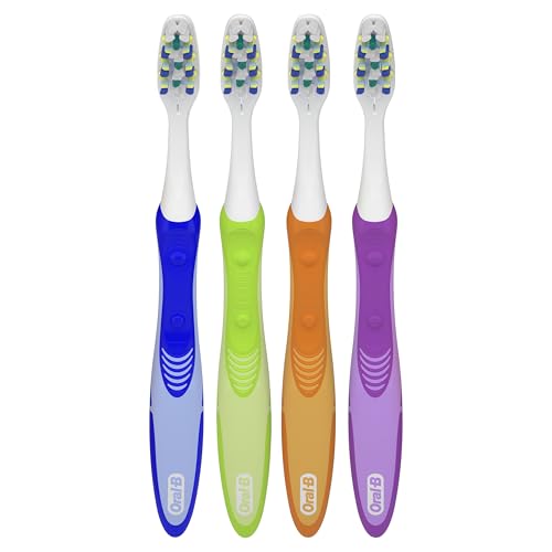 Buy now Oral-B Toothbrush, Vibrating Plaque Remover Pulsar, Vibrating Battery Toothbrush, Soft, 4 Count at indiglob india
