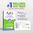 Buy now AZO Urinary Tract Infection (UTI) Test Strips, Accurate Results in 2 Minutes, Clinically Tested, Easy to Read Results, Clean Grip Handle, #1 Most Trusted Brand, 3 Count at indiglob india