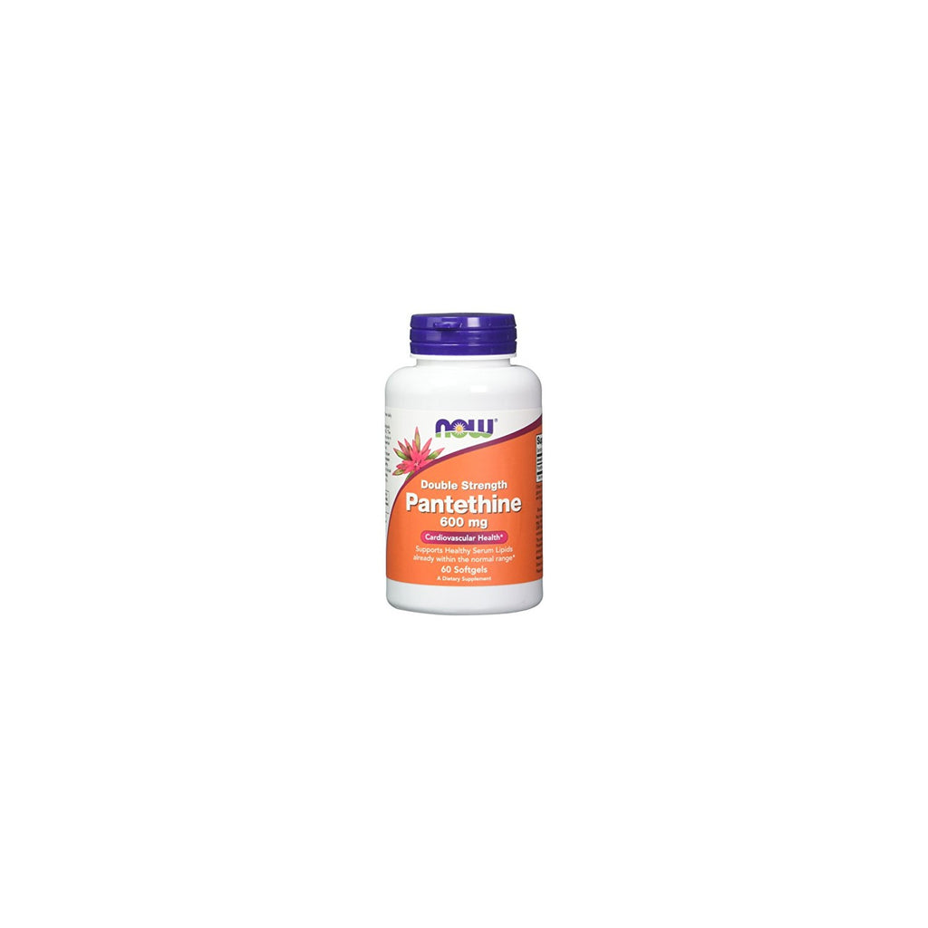 Buy now NOW Foods Pantethine, 600 mg 60 Softgels (Pack of 2) at indiglob india
