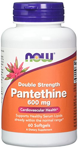 Buy now NOW Foods Pantethine, 600 mg 60 Softgels (Pack of 2) at indiglob india