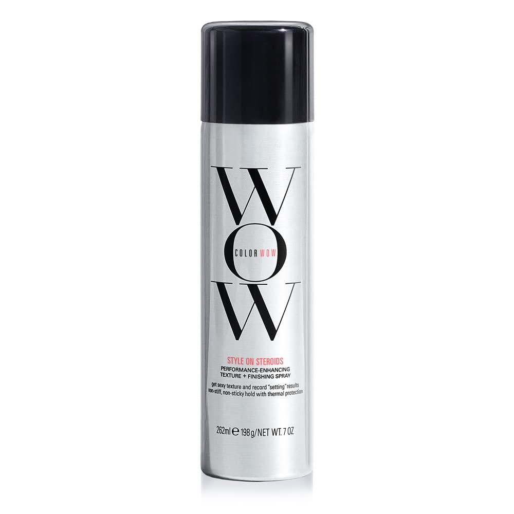 Buy now COLOR WOW STYLE ON STEROIDS Texturizing Spray â€“ Achieve Instant Sexy Volume and Texture | Non-Sticky & Moisturizing 7.0 Fl Oz (Pack of 1) at indiglob india