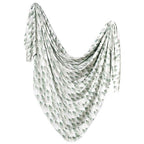 Buy now Copper Pearl Large Premium Knit Baby Swaddle Receiving Blanket Evergreen at indiglob india