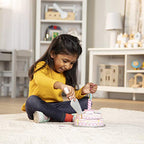 Buy now Melissa & Doug Triple-Layer Party Cake Wooden Play Food Set - Birthday Cake Pretend Food Play Set for Toddlers, Kids Ages 3+ at indiglob india