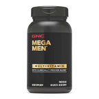 Buy now GNC Mega Men Multivitamin Caplets, Clinically Proven to Feel Better, Immune Support, Energy Support, B Vitamins, Vitamin D-3, Timed Release, 180 Caplets at indiglob india