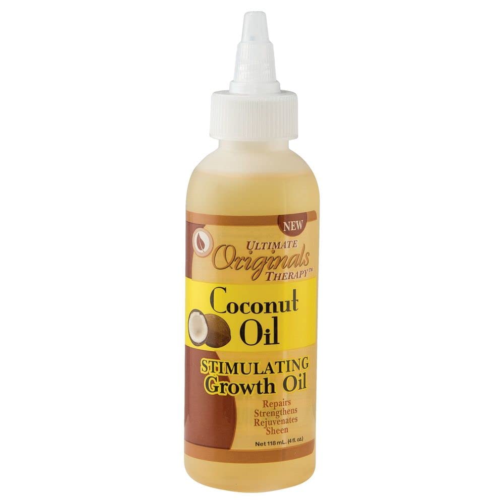 Buy now Originals by Africa's Best Therapy Coconut Oil Stimulating Growth Oil, Penetrates & Rejuvenates Hair, Skin and Nails For All Day Long Moisturizing and Conditioning, 4oz Bottle at indiglob india