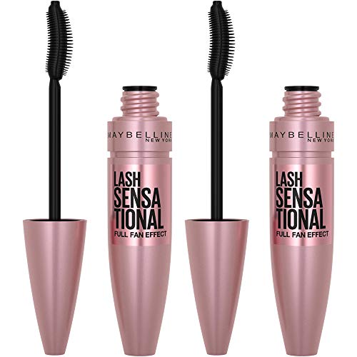 Buy now Maybelline Lash Sensational Washable Mascara, Lengthening and Volumizing for a Full Fan Effect, Midnight Black, 1 Count at indiglob india