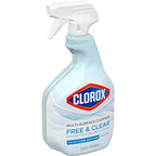 Buy now Clorox Free & Clear Multi Surface Cleaner, Spray Bottle, Fragrance Free, 32 Fluid Ounces, Pack of 3 at indiglob india