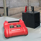 Buy now CRAFTSMAN 15A Car Battery Charger and Battery Maintainer, 4-in-1 Solution, for 6V/12V Power Sport, Automotive, and Marine Batteries, CMXCESM162 at indiglob india