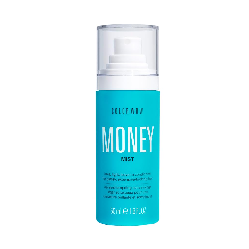 COLOR WOW Money Mist – Luxe Leave-In Conditioner | Luxe leave-in conditioner for glossy expensive-looking hair. Moisturizes, defrizzes, detangles, for silky hair all-in-one.