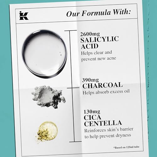 Buy now Kiehlâ€™s Acne-Treating Cleansing Paste, with Salicylic Acid, Multi-Use Product for Cleanser, Spot Treatment, and Face Mask, Non-Drying for All Skin Types, 4.2 Fl. Oz at indiglob india