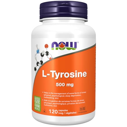 Buy now Now Foods L-Tyrosine 500 mg - 120 Capsules at indiglob india
