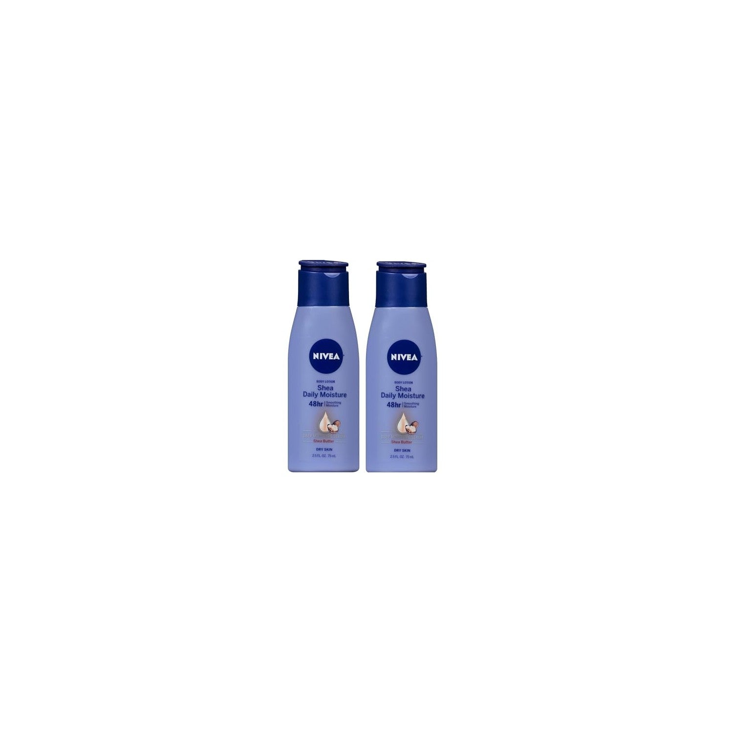 Buy now Nivea Smooth Sensation Body Lotion 2.5 Fl. Oz. (Pack of 2) at indiglob india